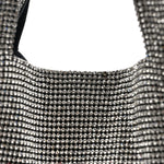 Crystal Wanglock Mini Shopper Silver