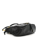 Calfskin Medium Marcie Satchel Black