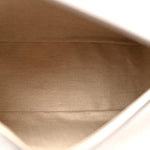 Soft Grained Calfskin Small Puzzle Edge Bag Pearl Grey