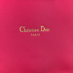 Lambskin Cannage Miss Dior Promenade Pouch Fuchsia