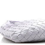 Calfskin Intrecciato Small Hop Oyster Lilac