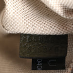 Piuma Calfskin Jumbo GG Embossed Small Belt Bag Dark Green