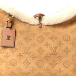 Suede Mahina CarryAll PM Beige