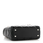 Lambskin Cannage Mini Lady Dior Black