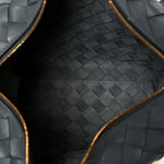Nappa Intrecciato Small Loop Camera Bag Thunder