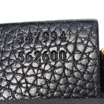 Pebbled Calfskin Small Soho Disco Bag Black