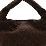 Suede Intrecciato Small Hop Fondant