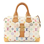 Monogram Multicolor Speedy 30 White