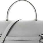 Grained Calfskin Micro Belt Bag Cloud