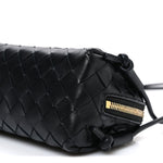 Nappa Intrecciato Concert Pouch Black