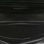 Nappa Monochrome Large Roman Stud Shoulder Bag Black