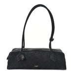 Nubuck Medium Le Teckel Bag Black Anthracite