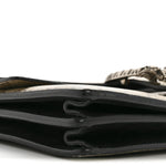 GG Supreme Monogram Medium Dionysus Shoulder Bag Black