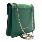 Galuchat Calfskin Serpenti Forever Crossbody Bag Green