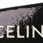 Sequin Asymetric Clutch  Black White