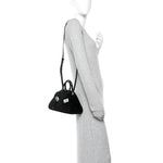 Velvet Strass XS Hug Bag Black