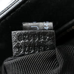 Soft Calfskin Matelasse Medium GG Marmont Shoulder Bag Black