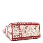 Canvas Embroidered Medium Dioramour D-Royaume Lady D-Lite Red Multicolor