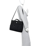 Military Toile Vache Hunter Herbag Messenger 39 Black