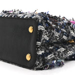 Tweed Calfskin Capucines MM Multicolor