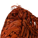 Raffia Summer Banana Tote Clay Brown