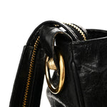 Agneau Giant 12 Gold Hardware Velo Black