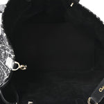 Tweed Cannage Large Toujours Black White