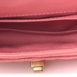 Aged Calfskin Quilted 2.55 Reissue Flap Belt Bag Pink