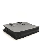 Saffiano Medusa Top Handle Briefcase Black
