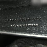 Grain De Poudre Textured Mixed Matelasse Triquilt Medium Monogram Satchel Black