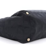 Nylon Medium Travel Tote Black