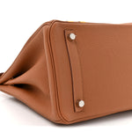 Togo Swift Officier Birkin 30 Gold Ambre