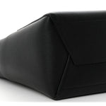Soft Grained Calfskin Sangle Bucket Bag Black