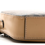 Glazed Fabric Vitello Cover FF 1974 Diagonal Bi-Color Medium Camera Case Tobacco Moro Sand Black