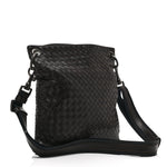 Nappa Intrecciato VN Crossbody Messenger Bag Brown
