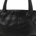 Lambskin CC Shoulder Bag Black