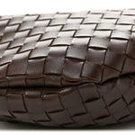 Nappa Intrecciato Sardine Bag Bitter Chocolate