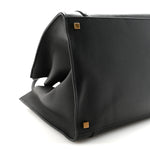 Supple Calfskin Medium Phantom Luggage Black