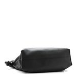 Nappa Calfskin Medium Flamenco Knot Clutch Black