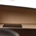 Glazed Calfskin Le Grand Bambino Midnight Brown