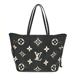 Empreinte Monogram Giant Neverfull MM Black Beige