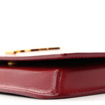 Smooth Calfskin Monogram Phone Holder Crossbody Opyum Red