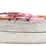 Crystal Heart Chocolate Box Clutch