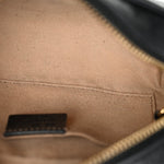 Calfskin Web Mini Ophidia Shoulder Bag Black