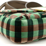 Fabric Tapestry Effect Fendi Dots Baguette Matcha Dove Multicolor