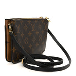 Reverse Monogram Giant Double Zip Pochette