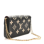 Empreinte Monogram Giant Felicie Pochette Black Beige
