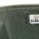 Lambskin Quilted Trendy CC Card Holder On Chain Green