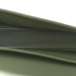Shiny Calfskin Triomphe Shoulder Bag Celadon