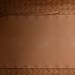 Nappa Intrecciato Medium Paillettes Cabat Beige